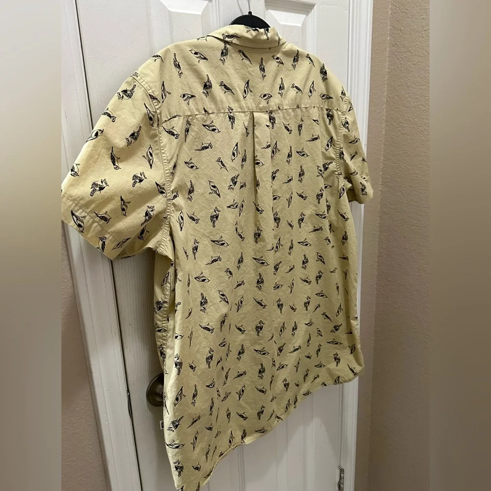 The North Face Men's Baytrail Button Down Shirt- XL Bird Watcher print